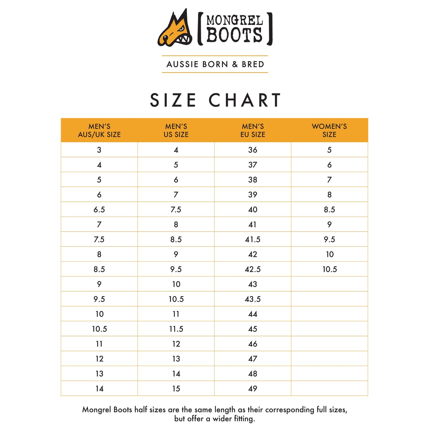 Mongrel Zip Side Boot (Soft Toe)