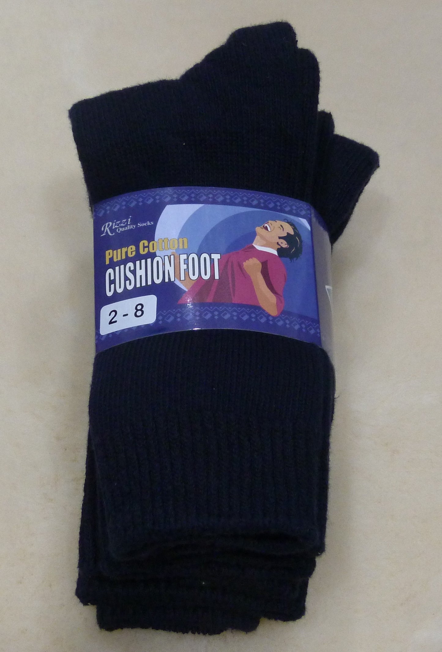 Pure Cotton Socks x 3 pairs