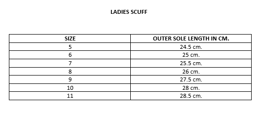 Scuffs (Ladies)